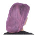 Spunbond hats with elastic SANGIG, 100 pcs per pack (purple)