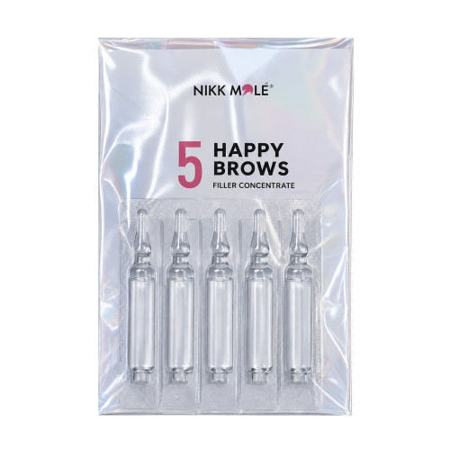 Nikk Mole Happy Brows – Happy Brows Filler Concentrate | 5 ampoules*3 ml