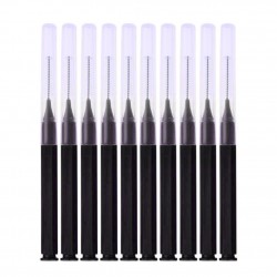 Щеточка для ресниц и бровей беби браш BABY BRUSH - черная (1 см), 1 шт