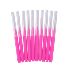 Eyelash and eyebrow brush baby brush BABY BRUSH - raspberry (0.9 mm), 1 pc