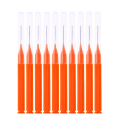 Eyelash and eyebrow brush baby brush BABY BRUSH - orange (1 cm), 1 pc