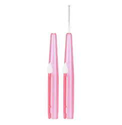 Eyelash and eyebrow brush baby brush BABY BRUSH - RETRACTABLE - pink (0.6 mm), 1 pc