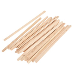 Spatula in a bag, narrow, dense for eyebrows (14 cm*5.5 mm) 100 pcs