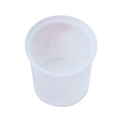 Silicone bowl for mini wax heater, replaceable, 200 ml / transparent, 1 pc.