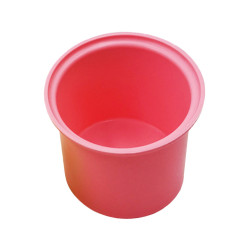 Silicone bowl for mini wax melter, replaceable for 200 ml / pink, 1 pc.