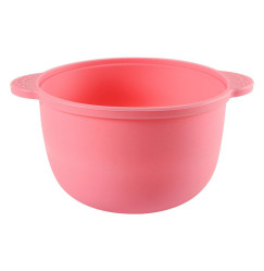 Silicone bowl for wax melter replaceable 400 ml - pink, 1 pc
