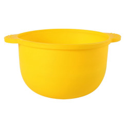 Silicone bowl for wax melter, replaceable, 400 ml - yellow, 1 pc.