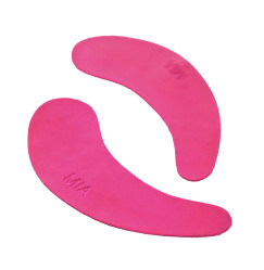 Silikonowe łatki do laminacji i przedłużania rzęs MIA DROP SHAPE / różowy