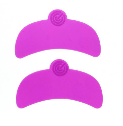 Reusable silicone patches for lamination and eyelash extension MAXYMOVA / 1 PAIR violet