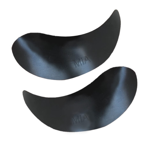 Силіконові патчі для ламінування та нарощування вій MIA DROP SHAPE / чорні