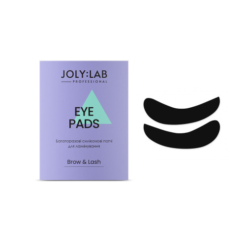 Силиконовые патчи многоразовые для ламинирования ресниц JOLY:LAB / Eye Pads, 1 пара