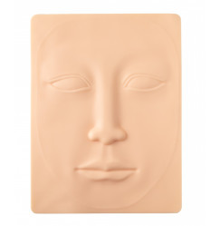 Silicone training mat / 3D face, 1 pc