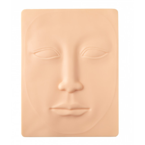 Silicone training mat / 3D face, 1 pc