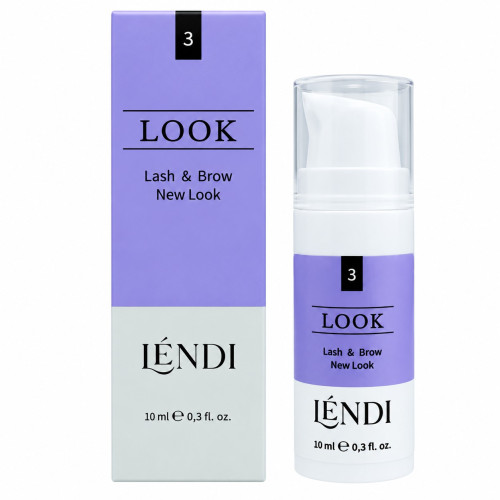 Preparat do laminowania rzęs i brwi Lendi - Lash&Brow New Look - 03 LOOK, (SŁOICZEK, 10 ml)