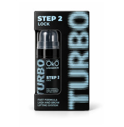 Склад для ламінування вій та брів OKO - TURBO - STEP 2 LOCK (баночка, 10 мл)