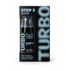 Склад для ламінування вій та брів OKO - TURBO - STEP 3 GLOW (баночка, 10 мл)