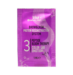Склад для ламінування ZOLA x Yuliya Lash - Color Lab Emotion - 03 Peptide Bloom Therapy, 1 мл САШЕ, 1 шт