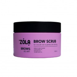 Скраб для бровей ZOLA - Brow Scrub, 100 мл | БОЛЬШОЙ