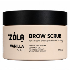 Скраб для брів ZOLA - Brow Scrub - VANILLA, 100 мл