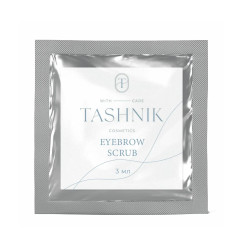 Moisturizing eyebrow scrub Tashnik / Scrub, 3 ml (sachet)