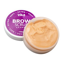 Скраб для бровей Zola Апельсин, 100 мл / Extra Soft ORANGE