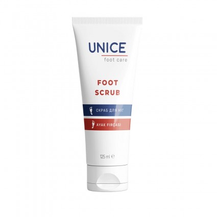 Foot scrub UNICE — FOOT SCRUB, 125 ml (expiration date 01.26)