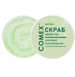 Скраб для тіла Comex Natural / цукровий парфумований зелений чай, 250 мл