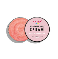 Mayur Sugar Body Scrub - STRAWBERRY CREAM - Sugar Scrub, 250 ml
