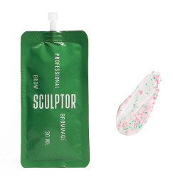 Scrub-gommage for eyebrows Sculptor / Brommage, 30 ml