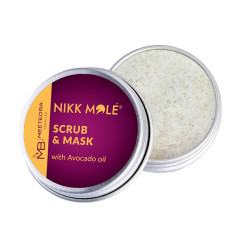 Nikk Mole / Scrub & mask with Avocado oil, 40 g