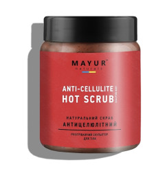 Body scrub-massage natural anti-cellulite Mayur, 250 ml
