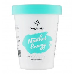 Скраб очищающий для кожи головы Bogenia Cleansing Scalp Scrub Menthol Energy (BG405), 250 мл