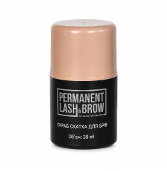 Peeling typu roll-on do brwi Permanent Lash&Brow — z dozownikiem, 30 ml | seria KARMEL