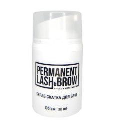 Peeling i wałek do brwi Permanent Lash&Brow – z dozownikiem, 30 ml