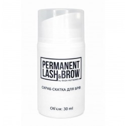 Скраб-скатка для брів Permanent Lash&Brow - з дозатором, 30 мл