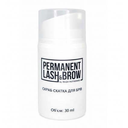 Peeling i wałek do brwi Permanent Lash&Brow – z dozownikiem, 30 ml