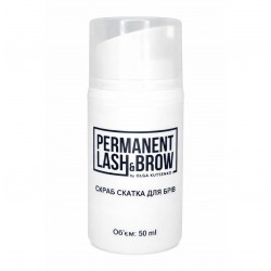 Скраб-скатка для брів Permanent Lash&Brow - з дозатором, 50 мл