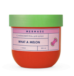 Слаймовый гель для душа MERMADE / What a Melon, 200 мл