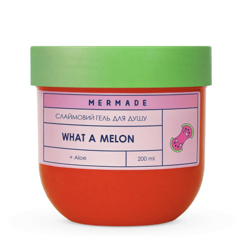 Слаймовий гель для душу MERMADE/What a Melon, 200 мл