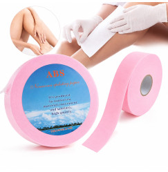 Depilation strips in a roll, 100 m - ROUND - pink