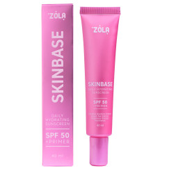Krem przeciwsłoneczny nawilżający ZOLA - SKINBASE SPF 50, 40 ml