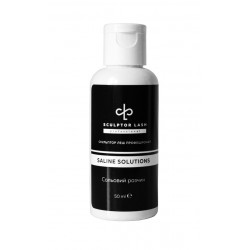 Соляний розчин для знежирення вій Sculptor lash  Saline Solution , 50 мл