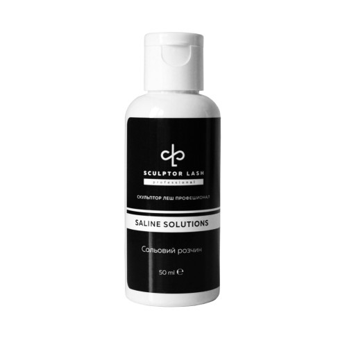Saline solution for degreasing eyelashes Sculptor lash "Saline Solution", 50 ml