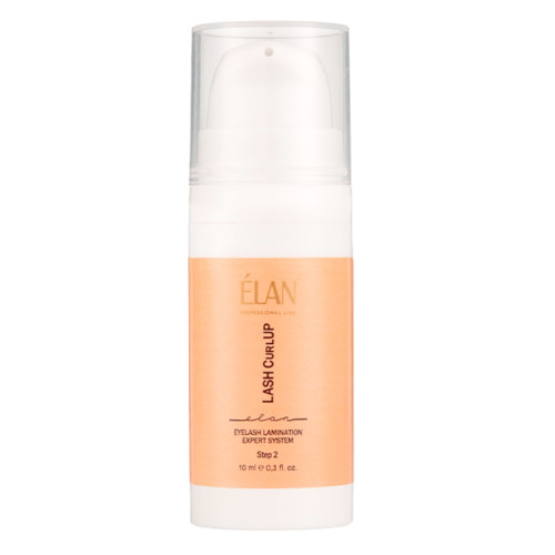 Composition 2 ELAN Expert system for eyelash lamination LASH CurlUP orange PLASTIC jar, 10 ml
