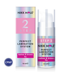 Склад для ламінування брів та вій Nikk Mole Perfect lamination STEP №2, 10 мл