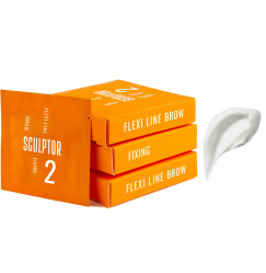 Composition for eyebrow lamination SCULPTOR / FLEXI LINE BROW / 02 FIXING / sachet, 1.5 ml