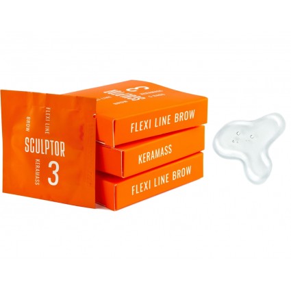 Склад для ламінування брів SCULPTOR/FLEXI LINE BROW/03 KERAMASS/саше, 1,5 мл