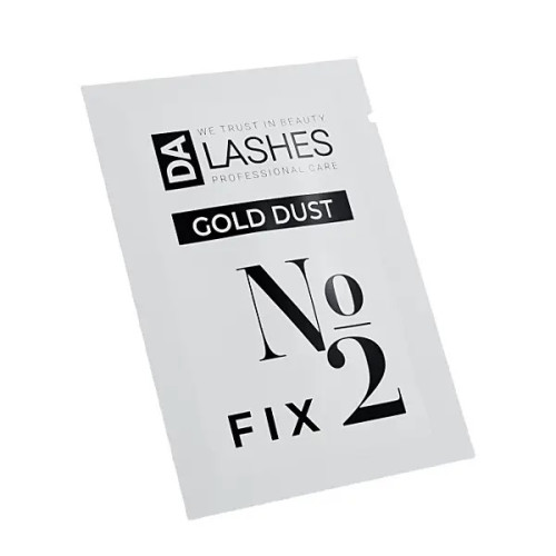 Склад для ламінування вій Dalashes GOLD DUST / №2 Fix, саше 1,5 мл
