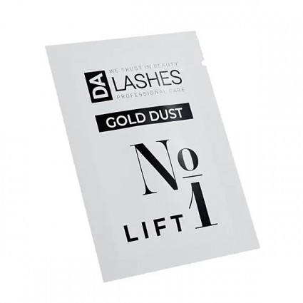 Склад для ламінування вій Dalashes GOLD DUST/№1 Lift, саше 1,5 мл