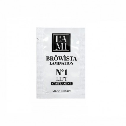 Склад для ламінування вій та брів Lami Lashes - Browista Lamination №1 Lift, 2 мл (саші)